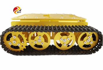 Official DOIT RC Metal robot Tank Car Chassis Caterpillar with High Torque Motor With Hall Sensor Speed Measure Remote Control