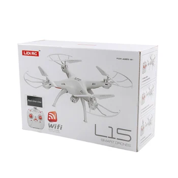 L15 2.4GHz 4CH RC Quadcopter Wifi Real Time Transmission W/LED Light Drone