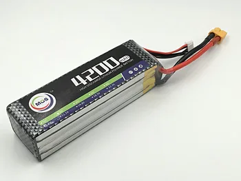 MOS RC airplane lipo battery 6S 22.2v 4200mAh 25C for rc helicopter rc car rc boat quadcopter Li-Polymer 6s