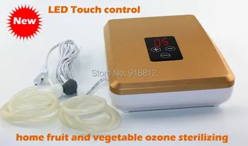 Home digital touch model ozone air purifier supply,ozone density 400mg,Applies to fruit / vegetables / tableware disinfection