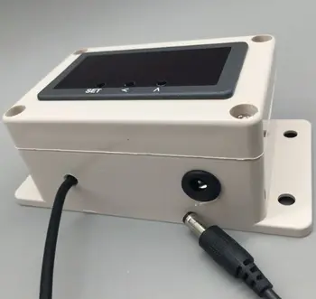 Digital display motor speed watch strap speeding alarm electronic tachometer sensor measurement