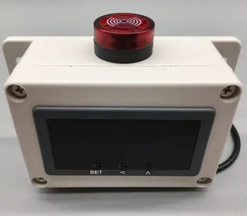 Digital display motor speed watch strap speeding alarm electronic tachometer sensor measurement