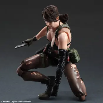 Play Arts KAI Metal Gear Solid V The Phantom Pain Quiet PVC Action Figure Collectible Model Toy 26cm