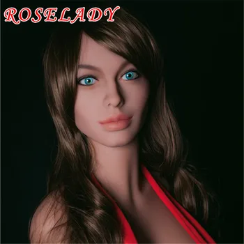 2016 NEW 156cm Top quality lifelike silicone sex dolls, black love dolls, real adult dolls, big breast doll sex toy for men