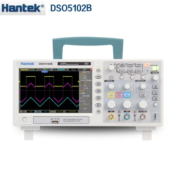 Hantek DSO5102B Digital storage oscilloscope usb 100MHz 2CH 1GSa/s 25GSa/s 1M 2 Channel, Digital Storage Oscilloscope