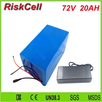 Free Customs taxes customized  DIY 72volt 3500w lithium battery pack with charger and 50A BMS for 72v 20ah li-ion battery pack
