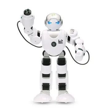 EBOYU(TM) LE NENG TOYS K1 Intelligent Programmable Humaniod 2.4G Remote Control Robot with Shoot Music Dance Arm-swing Function