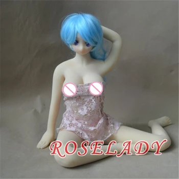 Top quality real silicone sex dolls 65cm, japanese ove doll, artificial vagina doll real pussy, adult sex toys for men dolls