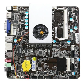 ITX APU E350 Dualcore 1.6GHz 2G RAM 16G SSD Mini PC Case Full HD 1080 Desktop Computer