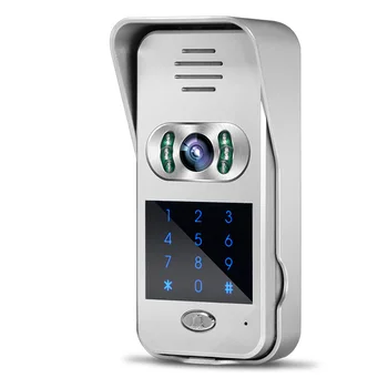 New Code / Keypad Wireless Wifi 720P 1.0 MP Outdoor Video Intercom Door Phone for Android IOS Phone E-lock + 8G TF