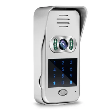 New Code / Keypad Wireless Wifi 720P 1.0 MP Outdoor Video Intercom Door Phone for Android IOS Phone E-lock + 8G TF