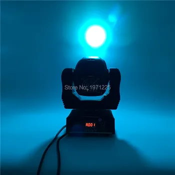 2pcs) New 60W Led Spot Light with Gobos Mini Spot 60W LED Moving Head Light DMX 9/11 CHs Professional Led Stage Lights DJ Spot