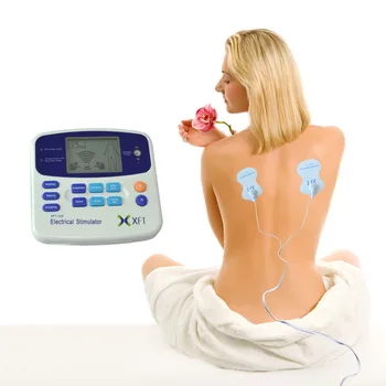 2Pcs XFT-320 Health Care Body Massager Dual Tens Machine Slim Slimming Fat Burner Vibration Fitness Massager Stimulator Device