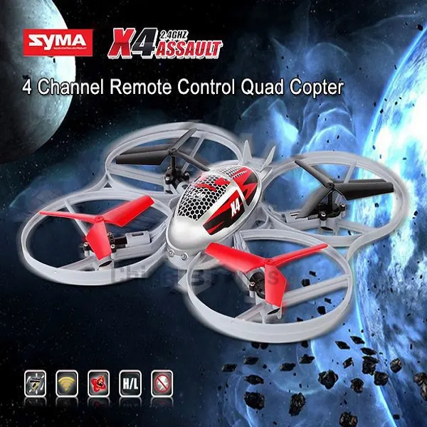 Hot Syma X4 4CH 2.4GHz 6 Axis RC Helicopter Drone Throw Flight Remote Control quadcopter 2 Mode 360 Eversion Aircraft Toys