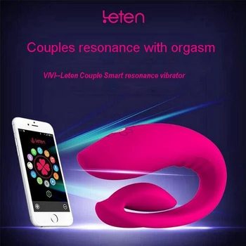 LETEN Smartphone App Remote Control Clitoral Stimulation G-Spot Unisex Vibrator Waterproof Sex Toys For Woman Couple Sex Product