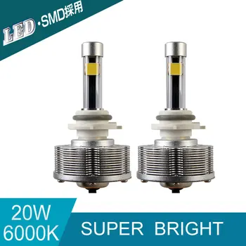 HB3 9005 LED Automotive Trucks Fog Lamps External Lights Super Bright 6000K White Lights 24V LED Bulbs