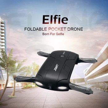 JJRC H37 WIFI FPV Mini Drone ELFIE 4CH 6-Axis Gyro RC Quadcopter with HD Camera Foldable G-sensor RC Dron Helicopter