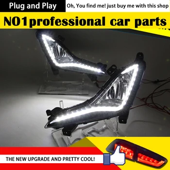 DXOne-Stop Shopping for Elantra DRL New Elantra LED DRL Daytime Running Light Car Fog Lamp Automotive Accessories