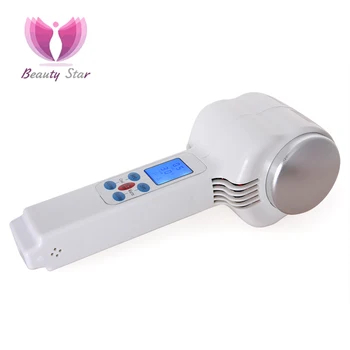 Beauty Star Ultrasonic Cryotherapy Hot Cold Hammer Lymphatic Face Massager Ultrasound Cryotherapy Facial Body Beauty Salon SC037