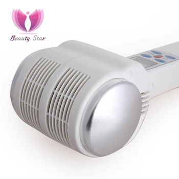 Beauty Star Ultrasonic Cryotherapy Hot Cold Hammer Lymphatic Face Massager Ultrasound Cryotherapy Facial Body Beauty Salon SC037