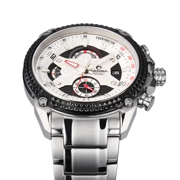 CASIMA brand fashion watches men casual charm luminous sport multi-function quartz stopwatch waterproof 100m #8207