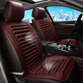 Elextric cooling car Seat Cover leather mats for chevrolet cruze 2011 2016 epica lacetti lanos malibu xl niva Auto Accessories