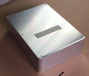 Breeze Audio BZ2409H Silver front Full Aluminium enclosure DAC/DIY power amplifier chassis/ amplifier box/ AMP CASE ,PSU chassis