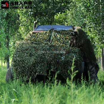 8x13ft Oxford Cloth Military Camouflage Net woodland leaves Camo Netting Camping tent sunshades F sports Hunting home decoration
