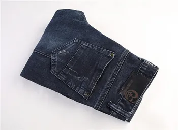 Brand Jeans Men,2016 New Fashion Casual Embroidery Men Jeans,Cotton Robin Men's Jeans Pants,Large Size 30-38
