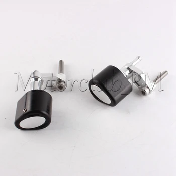 Motorcycle CNC Frame Sliders Crash Pads Protector For BMW S1000RR 2009-2012 2010 2011 Silver