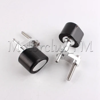 Motorcycle CNC Frame Sliders Crash Pads Protector For BMW S1000RR 2009-2012 2010 2011 Silver