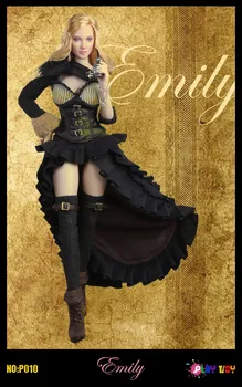 1/6 scale Collectible figure sexy girl Steam Girl Emily Super Flexible 12
