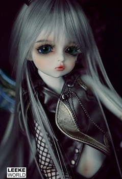 1/4 scale BJD lovely kid BJD/SD sweet cute girl Leeke Mikhaila Resin figure doll DIY Model Toys.Not included Clothes,shoes,wig