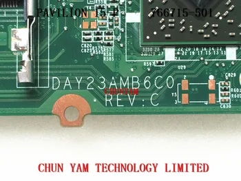 Original 766715-501 FOR HP Pavilion 15-P series motherboard DAY23AMB6C0 REV:C A10-5745M mainboard 90Days Warranty tested