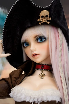 1/3 scale BJD pop BJD/SD pretty girl fairyland feeple moe60 celine figure doll DIY Model Toy gift.Not included Clothes,shoes,wig