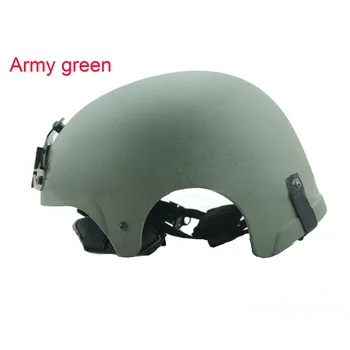 Military Tactical Airsoftsports Wargame IBH Helmet with WILCOX Night Vision Mount