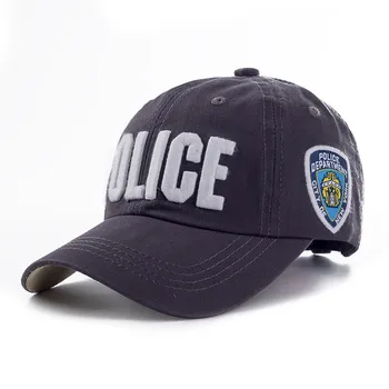 Cotton Adults and children Police Baseball Cap Men Tactical Cap Mens Baseball Caps Brand Snapback Trucker Hat For Man Women