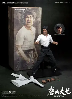 1/6 scale figure doll Kung fu star bruce lee with 2 heads The Big Boss 12