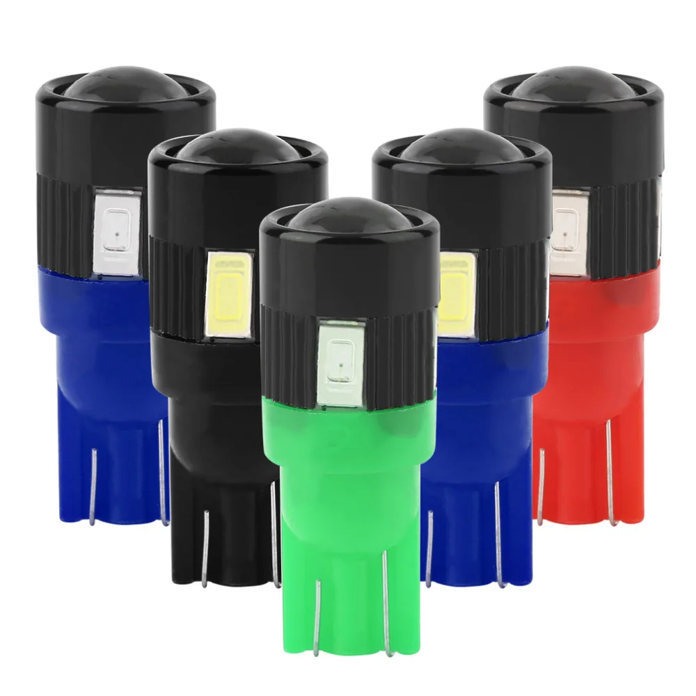 Car Auto LED T10 Canbus 6 SMD 5630 Car Truck LED Light Bulb Accessories White/ Red/ Blue/ Ice blue/ Green