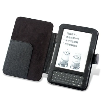 Case for Amazon Kindle 3 3rd generation ebook reader keyboard screen protector+stylus pen