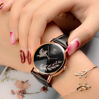 YAZOLE New Wristwatch Women Ladies Brand Famous Female Wristwatch Clock Quartz Watch crystal Girls Quartz-watch Relogio Feminino