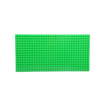 Small Particles DIY Blocks Baseplates 32*16 Dots Base plate Size 25*12.7cm Toys Compatible with major brand blocks