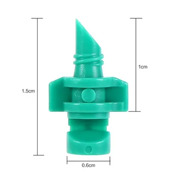 Wholesale 50pcs/lot 180/360 Degree Micro Garden Agriculture Watering Spray Misting Nozzle Sprinkler Irrigation System