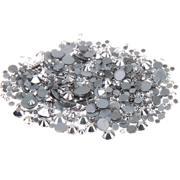Hotfix Strass 3D Nail Art Decoration Adhesive Rhinestones For Nails Crystal ss6-ss30 And Mixed Labrador Glass Stone Design