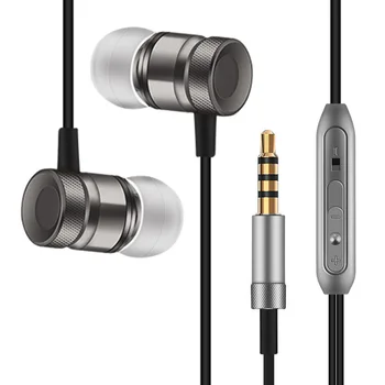 Professional In-Ear Earphone Metal Heavy Bass Sound Quality Music Earpiece for Xiaomi Redmi Note 4X fone de ouvido With Mic