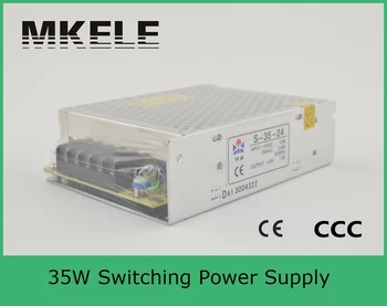 35w safe package S-35-15 15v 2.4A nice power suply 35W 15V with high safe standards short circuit protection