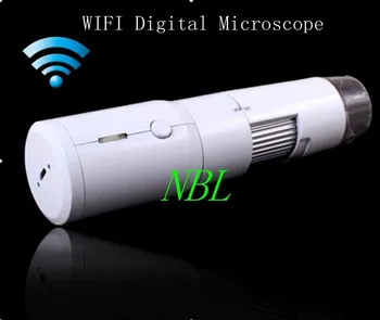 HOT!!! 8*LED 25x-1000x wifi Magnifier 1000X Magnifying Lens WIFI Digital Microscope For IOS/Android With Retail Box ping