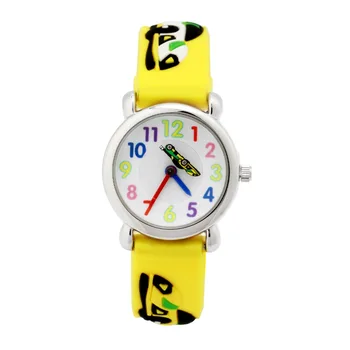Sport Watch 3D Movement Racing Waterproof Analog Silicone Strap Fashion boy Wristwatch
