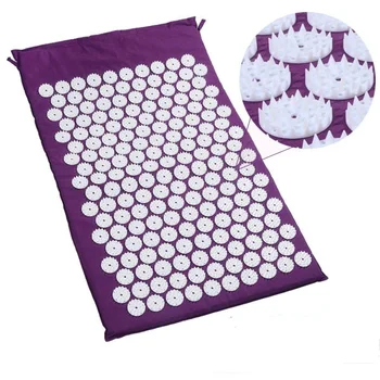 New Shakti Pilates Spike Yoga Bed Nails Mat Pads for Acupressure Massage & Relaxation YOGA Massage Acupuncture Mat Cushion
