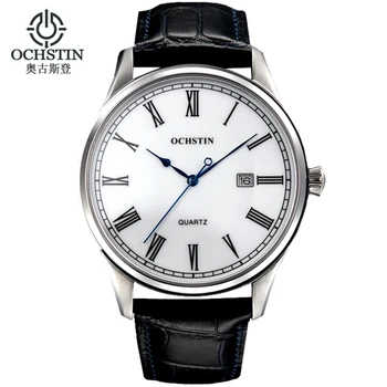 2017 Ochstin Luxury Watch Men Top Brand Military Quartz Wrist Male Leather Sport Watches Women Men's Clock Fashion Wristwatch